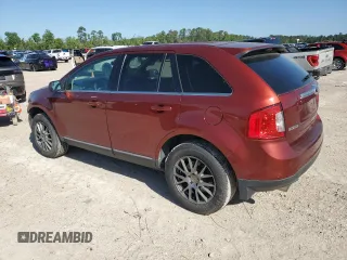 2014 Ford Edge Limited with VIN 2FMDK3KCXEBA38910, listed as a Copart auction lot 51350555 with 182,001 mi miles and Salvage Title. Bid and sale history available at carsss.com. Image 2.