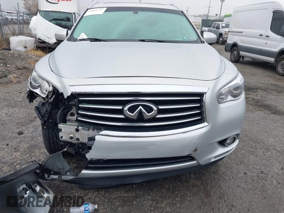 2015 Infiniti QX60 with VIN 5N1AL0MM4FC554511, listed as a IAAI auction lot 41065737 with 205,077 mi miles and . Bid and sale history available at DreamBid. Image 12.