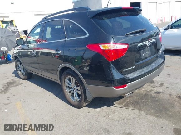2012 Hyundai Veracruz Limited with VIN KM8NU4CC9CU185021, listed as a IAAI auction lot 42631962 with 191,260 mi miles and . Bid and sale history available at DreamBid. Image 3.