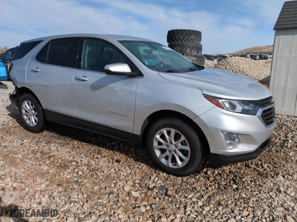 2019 Chevrolet Equinox LT with VIN 2GNAXTEV0K6227115, listed as a Copart auction lot 52049205 with 92,381 mi miles and Salvage Title. Bid and sale history available at carsss.com. Image 4.