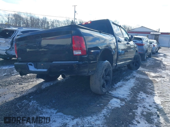 2018 Ram 1500 Big Horn with VIN 1C6RR7LT7JS129524, listed as a IAAI auction lot 41213832 with 64,292 mi miles. Bid and sale history available at carsss.com. Image 4.