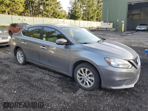 2018 Nissan Sentra S with VIN 3N1AB7AP8JY201870, listed as a Copart auction lot 41890335 with 68,769 mi miles and Salvage Title. Bid and sale history available at DreamBid. Image 4.