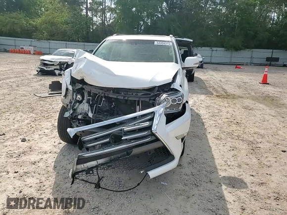 2018 Lexus GX 460 with VIN JTJBM7FX3J5187908, listed as a Copart auction lot 53355375 with 130,968 mi miles and Salvage title. Bid and sale history available at DreamBid. Image 14.