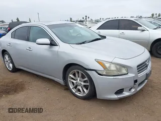 2011 Nissan Maxima S with VIN 1N4AA5AP1BC827698, listed as a IAAI auction lot 42687428 with 152,066 mi miles and . Bid and sale history available at DreamBid. Image 1.