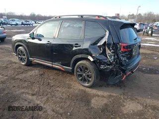2024 Subaru Forester Sport with VIN JF2SKAGC0RH428157, listed as a IAAI auction lot 41356000 with 16,172 mi miles. Bid and sale history available at carsss.com. Image 3.