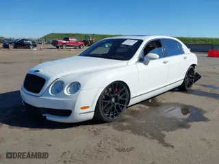 2007 Bentley Continental Flying Spur with VIN SCBBR93W078043593, listed as a IAAI auction lot 41751135 with 85,269 mi miles. Bid and sale history available at carsss.com. Image 2.