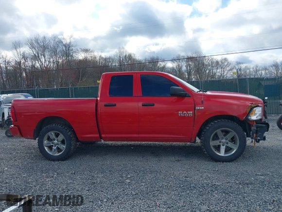 2018 Ram 1500 Tradesman с VIN 1C6RR7FTXJS103625, выставлен на аукционе IAAI как лот 41951198 с пробегом 175 047 миль миль и . История ставок и продаж доступна на DreamBid. Изображение 13.