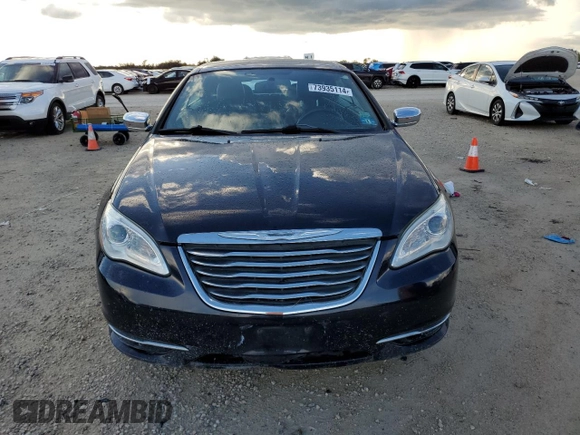 2011 Chrysler 200 Limited with VIN 1C3BC7EG5BN529260, listed as a Copart auction lot 73935114 with 87,145 mi miles and Salvage Title. Bid and sale history available at DreamBid. Image 5.