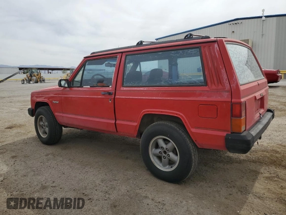 1993 Jeep Cherokee SE with VIN 1J4FT27P2PL619945, listed as a Copart auction lot 59053465 with 222,336 mi miles and Clean title. Bid and sale history available at DreamBid. Image 2.