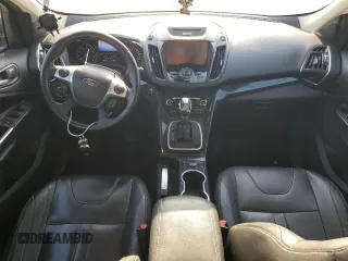 2013 Ford Escape Titanium with VIN 1FMCU0J92DUB76945, listed as a Copart auction lot 52450185 with 153,418 mi miles and Clean Title. Bid and sale history available at carsss.com. Image 8.