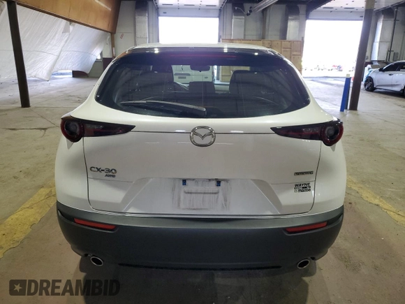 2022 Mazda CX-30 S with VIN 3MVDMBAL9NM410566, listed as a Copart auction lot 50513215 with 26,852 mi miles and Salvage Title. Bid and sale history available at DreamBid. Image 6.