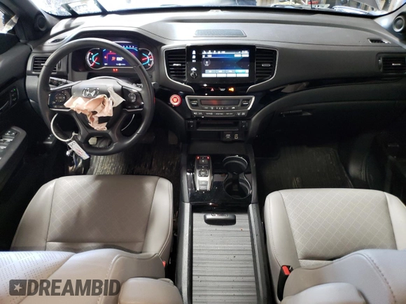 2021 Honda Passport Touring with VIN 5FNYF8H98MB012326, listed as a Copart auction lot 52165835 with 21,679 mi miles and Salvage Title. Bid and sale history available at carsss.com. Image 8.
