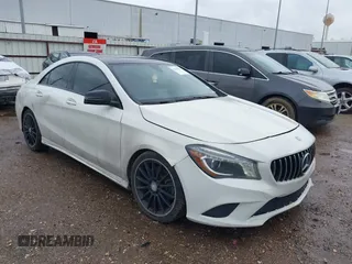 2016 Mercedes-Benz CLA 250 with VIN WDDSJ4EB5GN354154, listed as a IAAI auction lot 41469527 with 106,499 mi miles and . Bid and sale history available at DreamBid. Image 1.