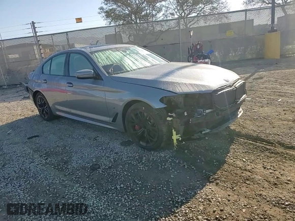 2023 BMW 5 Series 540i with VIN WBA53BJ06PWY00135, listed as a Copart auction lot 46426125 with 49,024 mi miles and Salvage title. Bid and sale history available at DreamBid. Image 11.