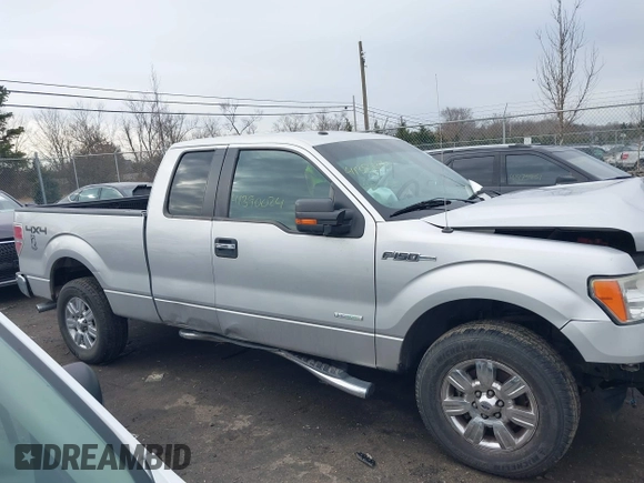 2014 Ford F-150 XL with VIN 1FTFX1ET3EFC39285, listed as a IAAI auction lot 41390024 with 217,856 mi miles. Bid and sale history available at carsss.com. Image 13.