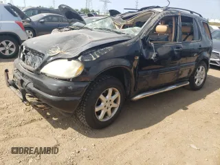 1999 Mercedes-Benz M-Class with VIN 4JGAB72E6XA058470, listed as a Copart auction lot 67783334 with 0 mi miles and Salvage Title. Bid and sale history available at carsss.com. Image 1.