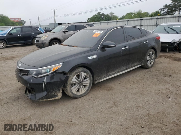 2017 Kia Optima EX with VIN KNAGU4LE9H5010426, listed as a Copart auction lot 54132715 with 125,902 mi miles and Salvage title. Bid and sale history available at DreamBid. Image 1.