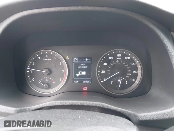 2016 Hyundai Tucson Eco with VIN KM8J3CA24GU037886, listed as a IAAI auction lot 42128589 with 95,891 mi miles. Bid and sale history available at carsss.com. Image 7.