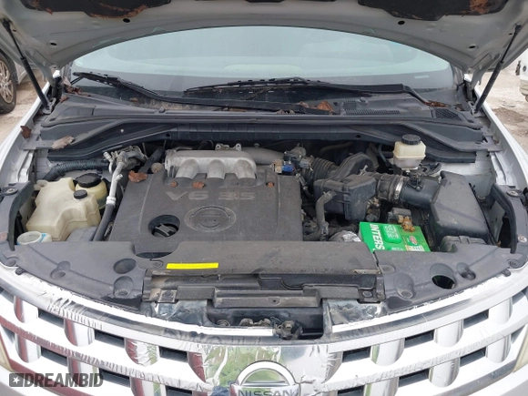 2004 Nissan Murano SE with VIN JN8AZ08W54W313099, listed as a IAAI auction lot 41502593 with 174,063 mi miles. Bid and sale history available at carsss.com. Image 10.