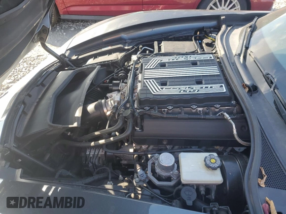 2017 Chevrolet Corvette Z06 3LZ with VIN 1G1YU2D64H5605132, listed as a Copart auction lot 86913304 with 57,490 mi miles and Salvage Title. Bid and sale history available at carsss.com. Image 11.