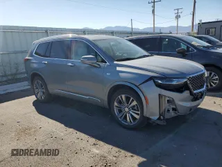2024 Cadillac XT6 AWD Premium Luxury with VIN 1GYKPDRS3RZ728060, listed as a Copart auction lot 73238474 with 9,400 mi miles and Non Repairable. Bid and sale history available at carsss.com. Image 4.