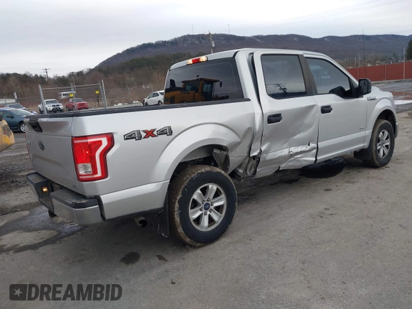 2016 Ford F-150 XLT with VIN 1FTEW1EP6GFB35880, listed as a IAAI auction lot 41655537 with 110,645 mi miles. Bid and sale history available at carsss.com. Image 4.