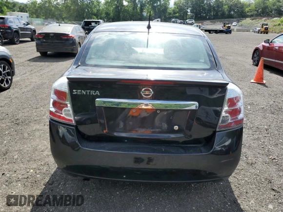 2012 Nissan Sentra 2.0 with VIN 3N1AB6AP1CL677100, listed as a Copart auction lot 63579145 with 154,780 mi miles and Salvage title. Bid and sale history available at DreamBid. Image 6.