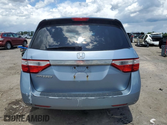 2013 Honda Odyssey EX z VIN 5FNRL5H45DB058731, wystawiony jako Copart lot #58076545 z przebiegiem 202 241 mil mil oraz Tytuł czysty. Historia ofert i sprzedaży dostępna na DreamBid. Obrazek 6.