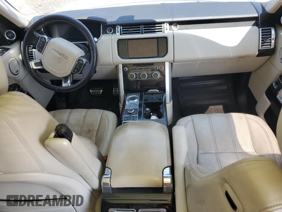 2014 Land Rover Range Rover Supercharged с VIN SALGS2EF9EA128734, выставлен на аукционе Copart как лот 60312445 с пробегом Не указан миль и Чистый • Clean title. История ставок и продаж доступна на DreamBid. Изображение 8.