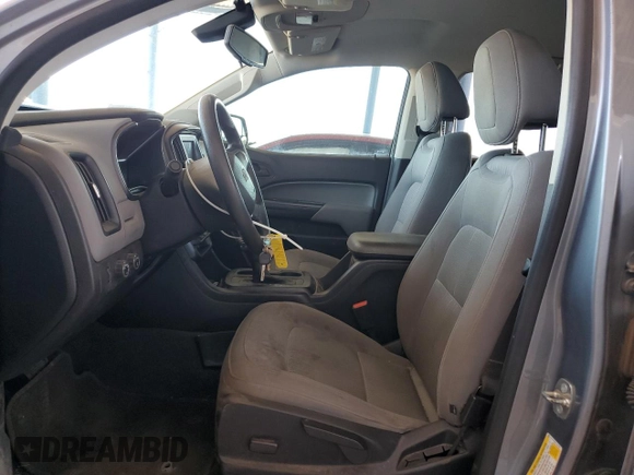 2020 Chevrolet Colorado 4WD Work Truck with VIN 1GCGTBEN6L1117067, listed as a Copart auction lot 54543595 with 75,372 mi miles and Salvage Title. Bid and sale history available at carsss.com. Image 7.