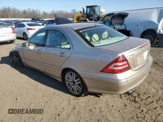 2005 Mercedes-Benz C 240 with VIN WDBRF81J05F680044, listed as a Copart auction lot 88118585 with Not Provided miles and Salvage Title. Bid and sale history available at DreamBid. Image 2.