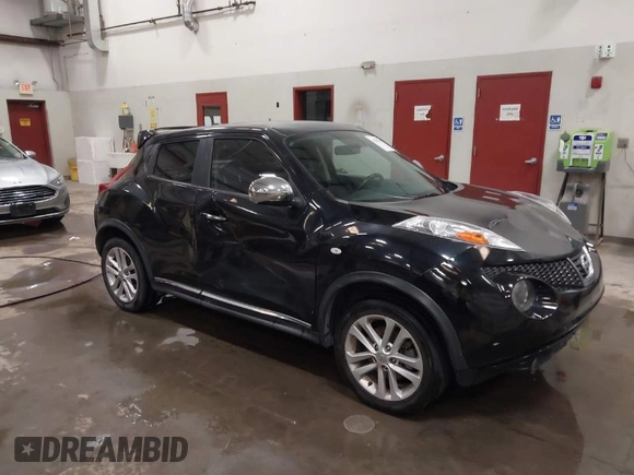 2012 Nissan Juke SL with VIN JN8AF5MV5CT107106, listed as a IAAI auction lot 41862250 with 116,573 mi miles. Bid and sale history available at carsss.com. Image 1.