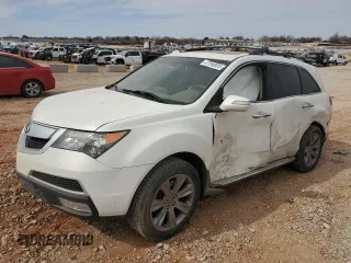 2012 Acura MDX Tech/Entertainment Pkg with VIN 2HNYD2H46CH522622, listed as a Copart auction lot 47046935 with 0 mi miles and Salvage Title. Bid and sale history available at carsss.com. Image 1.