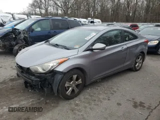 2013 Hyundai Elantra Coupe GS PZEV with VIN KMHDH6AE0DU013588, listed as a Copart auction lot 83197674 with 155,629 mi miles and Salvage Title. Bid and sale history available at carsss.com. Image 1.