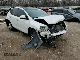 2013 Nissan Murano SL with VIN JN8AZ1MU0DW207573, listed as a Copart auction lot 44251895 with 103,749 mi miles and Salvage Title. Bid and sale history available at carsss.com. Image 12.