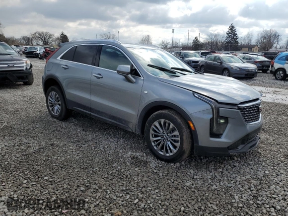 2024 Cadillac XT4 AWD Premium Luxury with VIN 1GYFZDR40RF123637, listed as a Copart auction lot 46852195 with 5,001 mi miles and Salvage title. Bid and sale history available at DreamBid. Image 4.