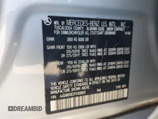2000 Mercedes-Benz M-Class with VIN 4JGAB54E3YA158805, listed as a Copart auction lot 78047374 with 234,568 mi miles and Salvage Title. Bid and sale history available at carsss.com. Image 13.