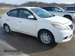 2012 Nissan Versa SV with VIN 3N1CN7AP1CL917560, listed as a IAAI auction lot 41503638 with 155,077 mi miles. Bid and sale history available at carsss.com. Image 13.