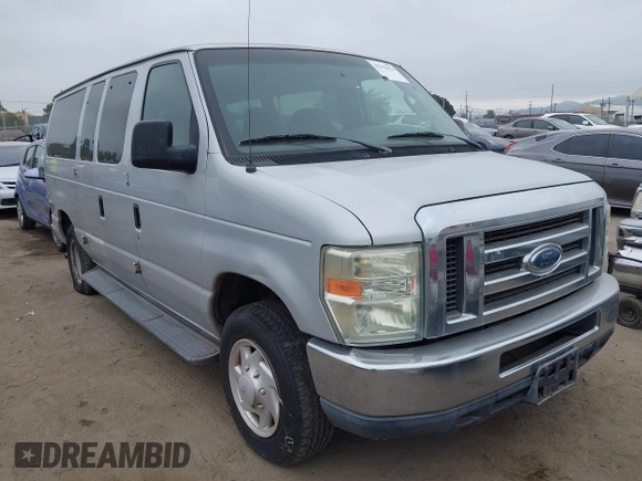 2008 Ford Econoline Passenger XL with VIN 1FMNE11W28DA58918, listed as a IAAI auction lot 42793414 with 157,717 mi miles and . Bid and sale history available at DreamBid. Image 1.