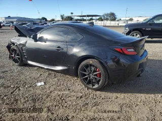 2024 Toyota GR86 Premium with VIN JF1ZNBE15R8760046, listed as a Copart auction lot 82636244 with 0 mi miles and Salvage Title. Bid and sale history available at carsss.com. Image 2.