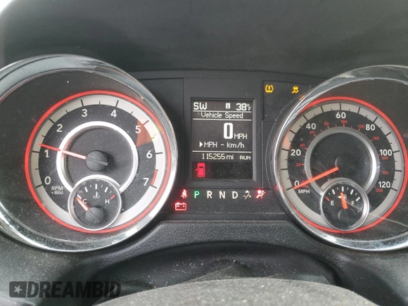 2017 Dodge Grand Caravan Crew Plus with VIN 2C4RDGDG6HR687014, listed as a Copart auction lot 82106924 with 115,255 mi miles and Clean Title. Bid and sale history available at DreamBid. Image 9.