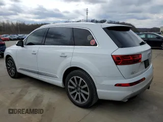 2017 Audi Q7 Premium Plus z VIN WA1LAAF71HD033334, wystawiony jako Copart lot #50545825 z przebiegiem 134 451 mil mil oraz Szkoda całkowita • Salvage title. Historia ofert i sprzedaży dostępna na DreamBid. Obrazek 2.