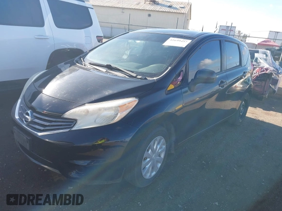 2014 Nissan Note SV with VIN 3N1CE2CP6EL404470, listed as a IAAI auction lot 41699457 with 121,101 mi miles and . Bid and sale history available at DreamBid. Image 2.