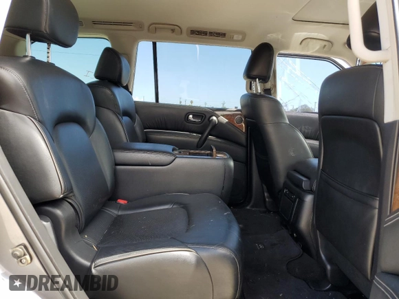 2017 Infiniti QX80 with VIN JN8AZ2NF5H9642681, listed as a Copart auction lot 71200704 with 132,250 mi miles and Salvage Title. Bid and sale history available at carsss.com. Image 10.