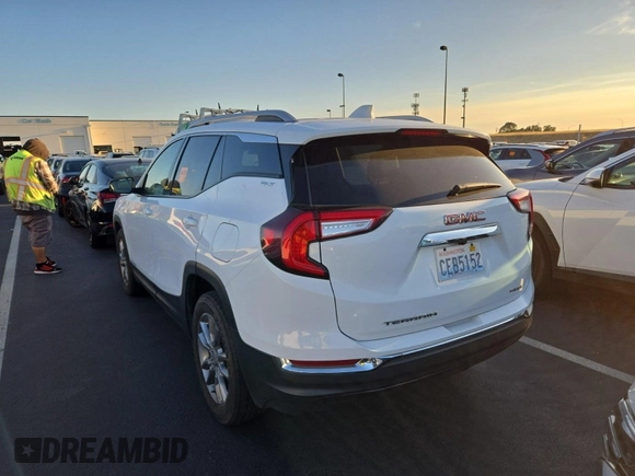 2022 GMC Terrain SLT with VIN 3GKALVEV2NL161509, listed as a IAAI auction lot 42678007 with 55,419 mi miles and . Bid and sale history available at DreamBid. Image 25.