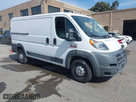 2017 Ram ProMaster Cargo with VIN 3C6TRVAG4HE526881, listed as a IAAI auction lot 41755587 with 78,959 mi miles and . Bid and sale history available at DreamBid. Image 1.