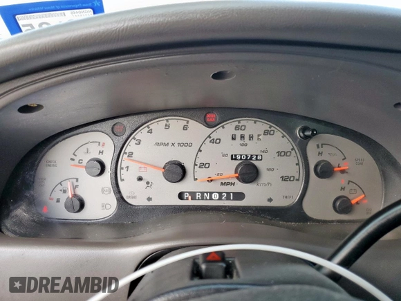 2003 Ford Ranger XL with VIN 1FTYR14V13PA20094, listed as a Copart auction lot 59298375 with 190,728 mi miles and Salvage title. Bid and sale history available at DreamBid. Image 9.