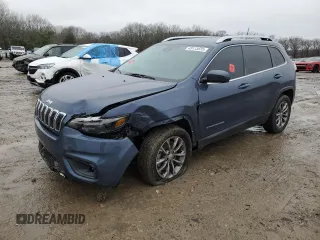 2020 Jeep Cherokee Lux with VIN 1C4PJLLX9LD634233, listed as a Copart auction lot 45113835 with 81,580 mi miles and Salvage title. Bid and sale history available at DreamBid. Image 1.