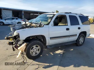2005 Chevrolet Tahoe LS with VIN 1GNEC13V95J228968, listed as a Copart auction lot 86553524 with 0 mi miles and Salvage Title. Bid and sale history available at carsss.com. Image 1.