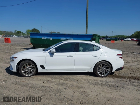 2022 Genesis G70 2.0T с VIN KMTG34TAXNU088946, выставлен на аукционе IAAI как лот 41973065 с пробегом 51 356 миль миль и . История ставок и продаж доступна на DreamBid. Изображение 14.